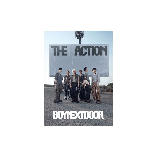 BOYNEXTDOOR - THE ACTION OFFICIAL MERCH BOYNEXTDOOR POSTER
