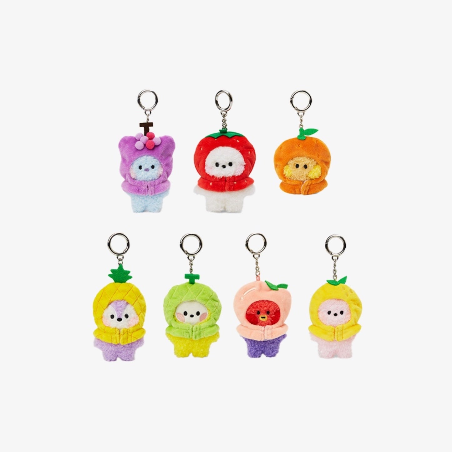 BT21 - 23 MINI MININI FRUIT THEME KEYRING
