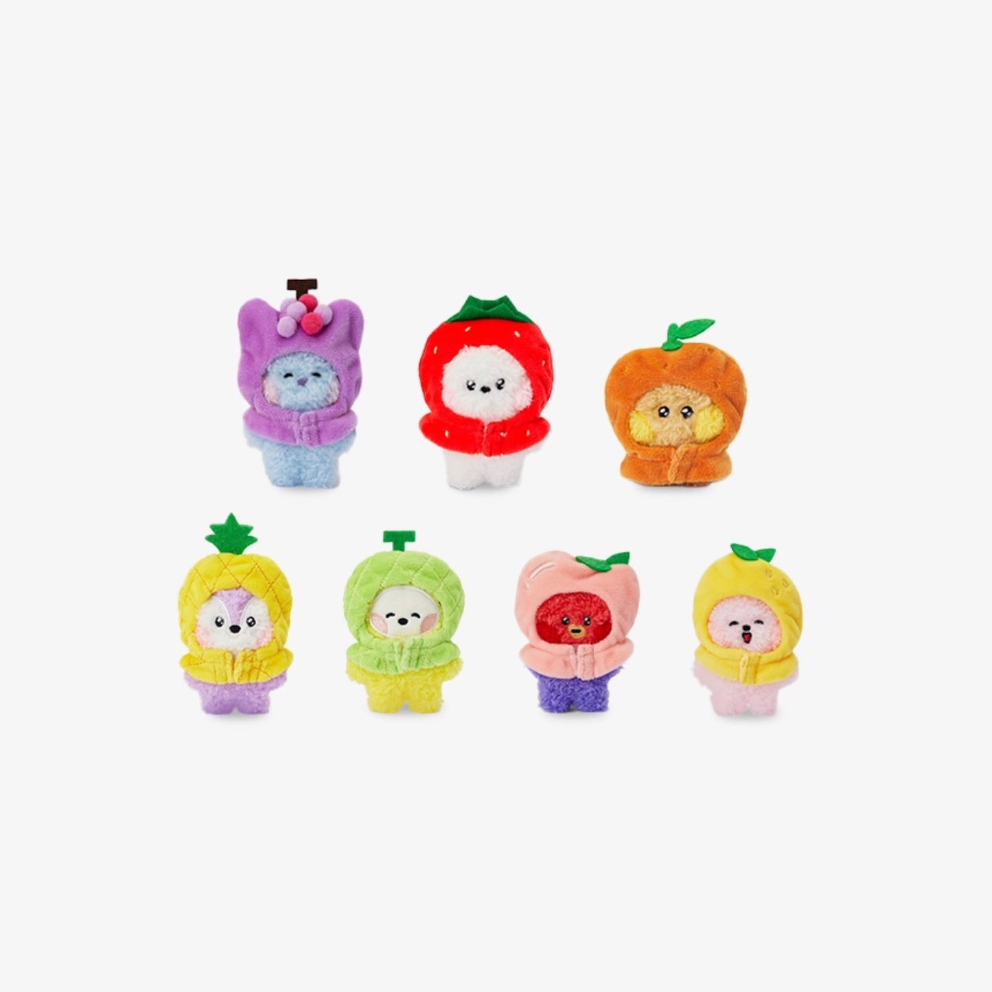 BT21 - 23 MINI MININI FRUIT THEME PLUSH