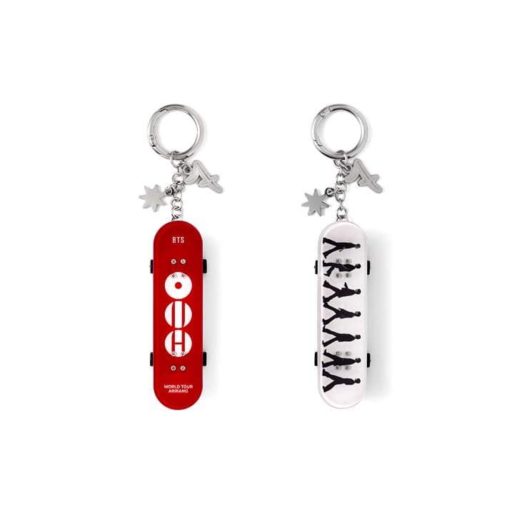 BTS - WORLD TOUR ARIRANG OFFICIAL MERCH MINI SKATEBOARD KEYRING