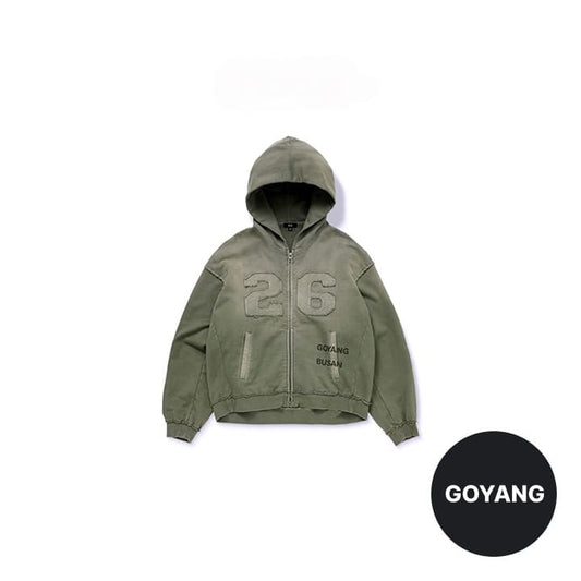 BTS - WORLD TOUR ARIRANG IN GOYANG OFFICIAL MERCH ZIP-UP HOODIE (KOREA)