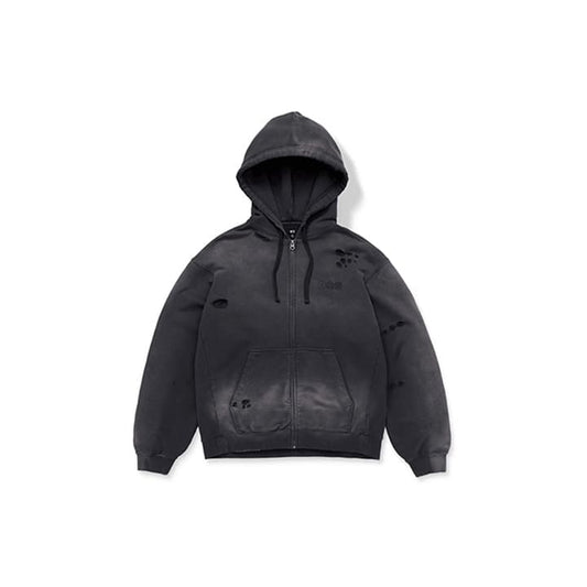 BTS - WORLD TOUR ARIRANG OFFICIAL MERCH ZIP-UP HOODIE (CHARCOAL)