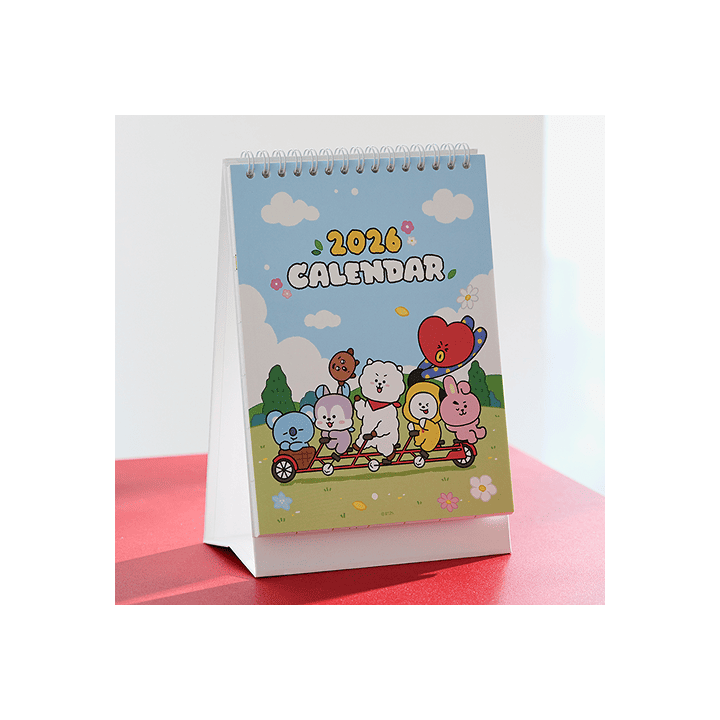 BT21 - 2026 DESK CALENDAR