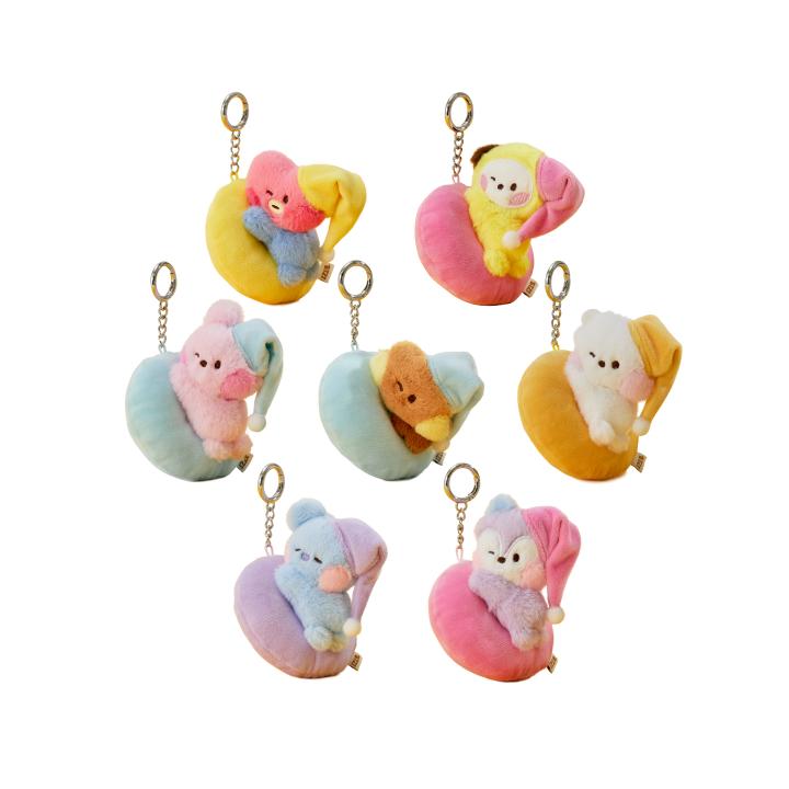 BT21 - MINI MININI PLUSH KEYRING CHILL BREAK