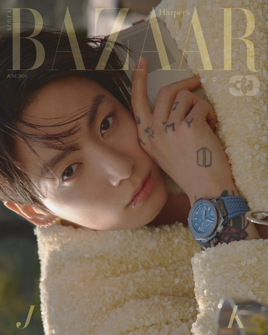 BTS JUNGKOOK - HAPER'S BAZAAR KOREA MAGAZINE 2026 JUNE ISSUE A TYPE (BTS JUNGKOOK COVER)