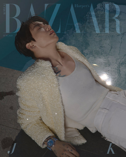 BTS JUNGKOOK - HAPER'S BAZAAR KOREA MAGAZINE 2026 JUNE ISSUE C TYPE (BTS JUNGKOOK COVER)