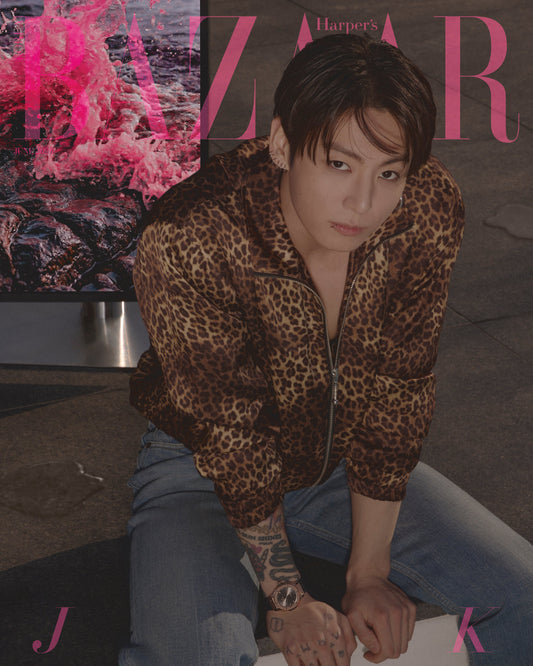 BTS JUNGKOOK - HAPER'S BAZAAR KOREA MAGAZINE 2026 JUNE ISSUE D TYPE (BTS JUNGKOOK COVER)