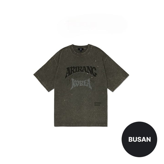BTS - WORLD TOUR ARIRANG IN BUSAN OFFICIAL MERCH S/S T-SHIRT (KOREA)