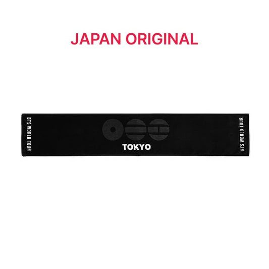 BTS - WORLD TOUR ARIRANG OFFICIAL MERCH JAPAN ORIGINAL SLOGAN TOWEL