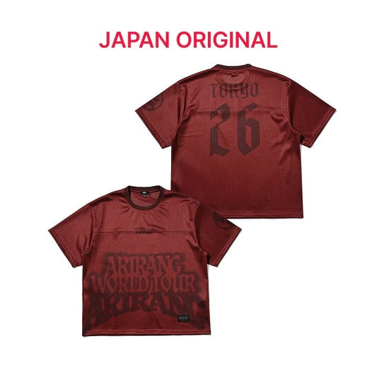 BTS - WORLD TOUR ARIRANG OFFICIAL MERCH JAPAN ORIGINAL TOUR JERSEY (TOKYO)