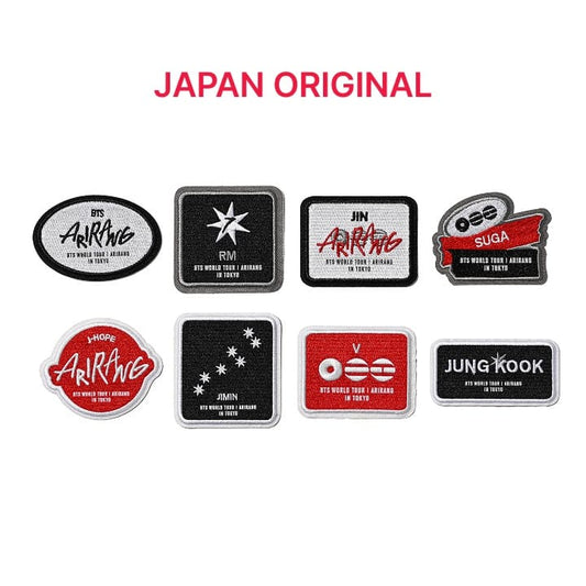 BTS - WORLD TOUR ARIRANG OFFICIAL MERCH JAPAN ORIGINAL WAPPEN STICKER (TOKYO)