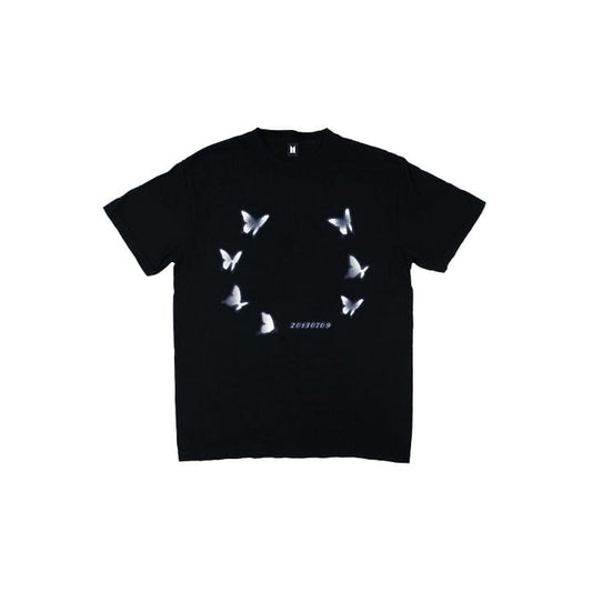 BTS ARMY FOREVER WE ARE YOUNG Official MD S/S T-Shirt (Black)
