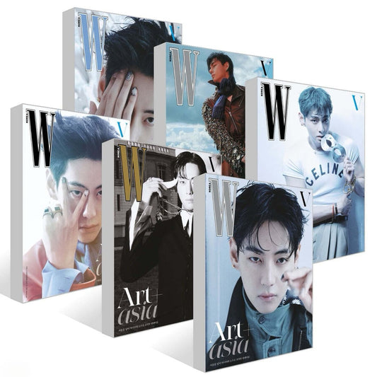 BTS V W Korea Magazine 2025 September Issue Set (A / B / C / D / E / F Cover)