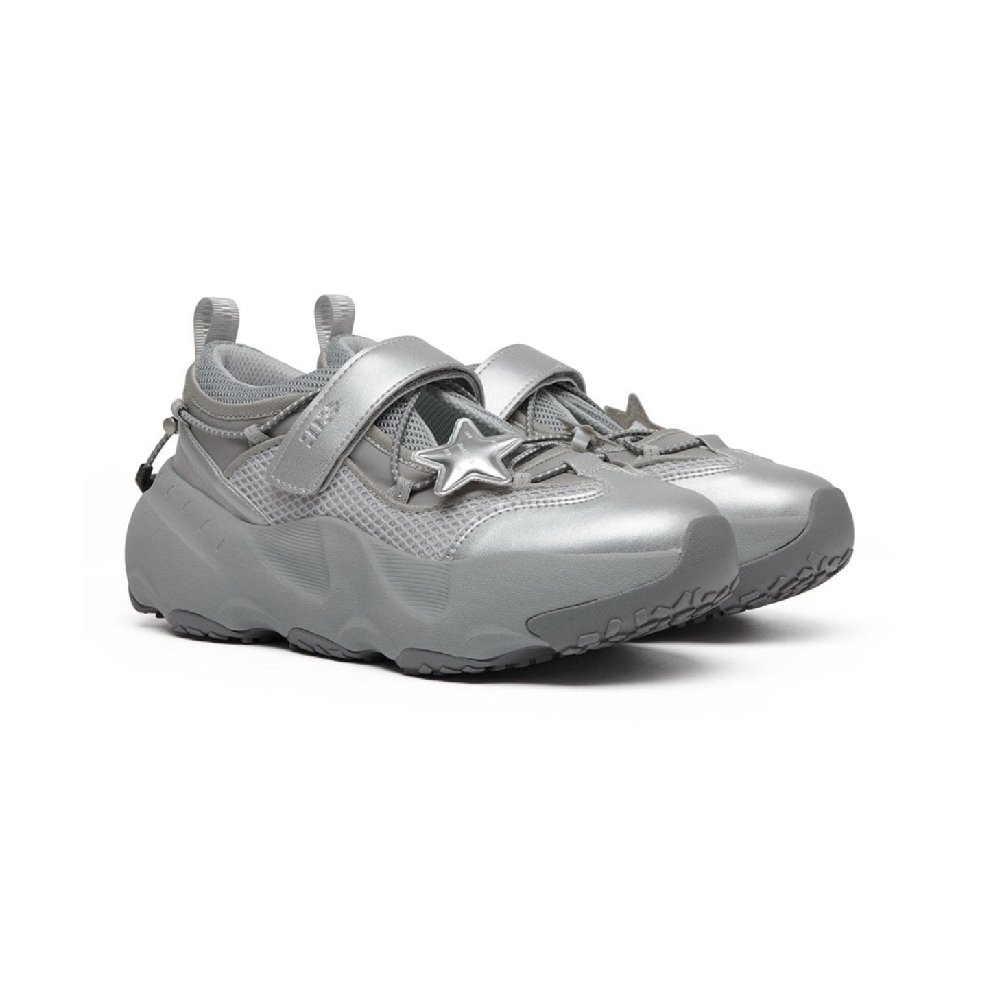 ILLIT - ILLIT X ROCKFISH WEATHERWEAR OFFICIAL MERCH BRYN VELCRO SNEAKERS V2 (SILVER)