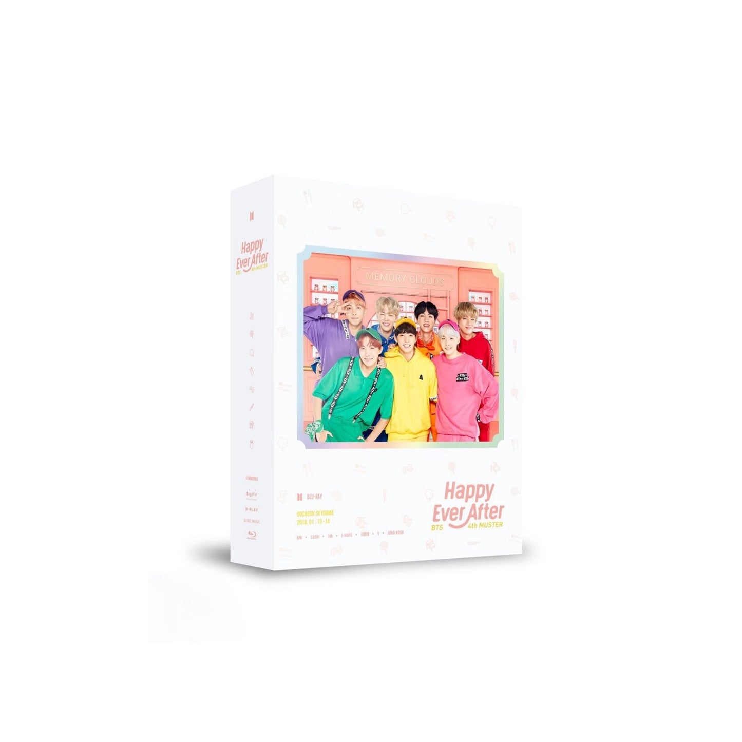 BTS - 4TH MUSTER HAPPY EVER AFTER BLU-RAY