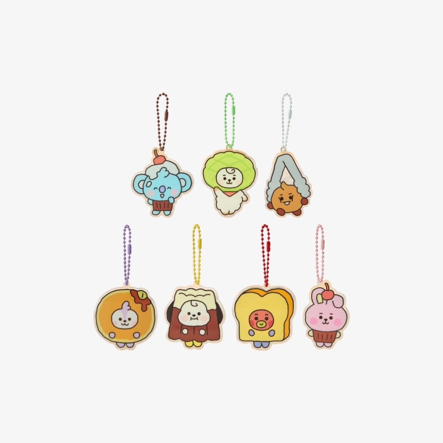 BT21 - BABY ACRYLIC KEYRING BAKERY SHOP