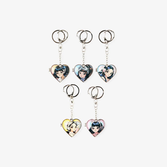 NEWJEANS - NJ GET UP OFFICIAL MERCH METAL MIRROR KEYRING