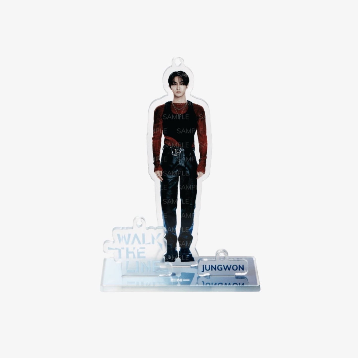ENHYPEN - WORLD TOUR WALK THE LINE OFFICIAL MERCH ACRYLIC STAND KEYRING