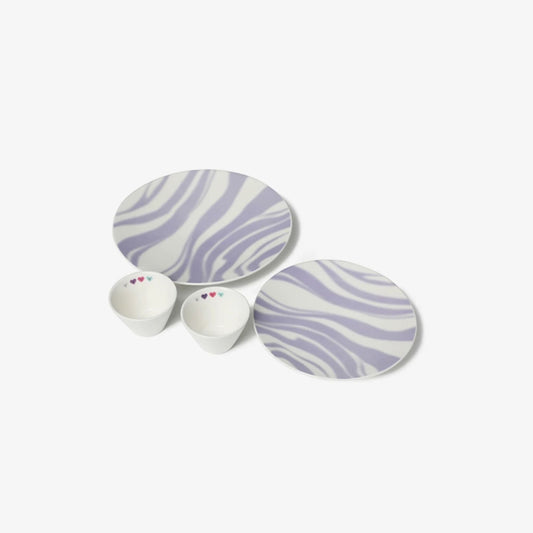 BTS JIN - THE ASTRONAUT OFFICIAL MERCH DINNERWARE SET
