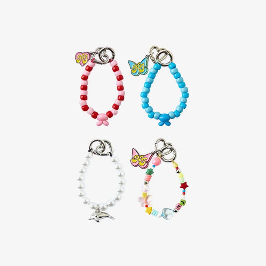 NEWJEANS - NJ GET UP OFFICIAL MERCH BEADED KEYRING