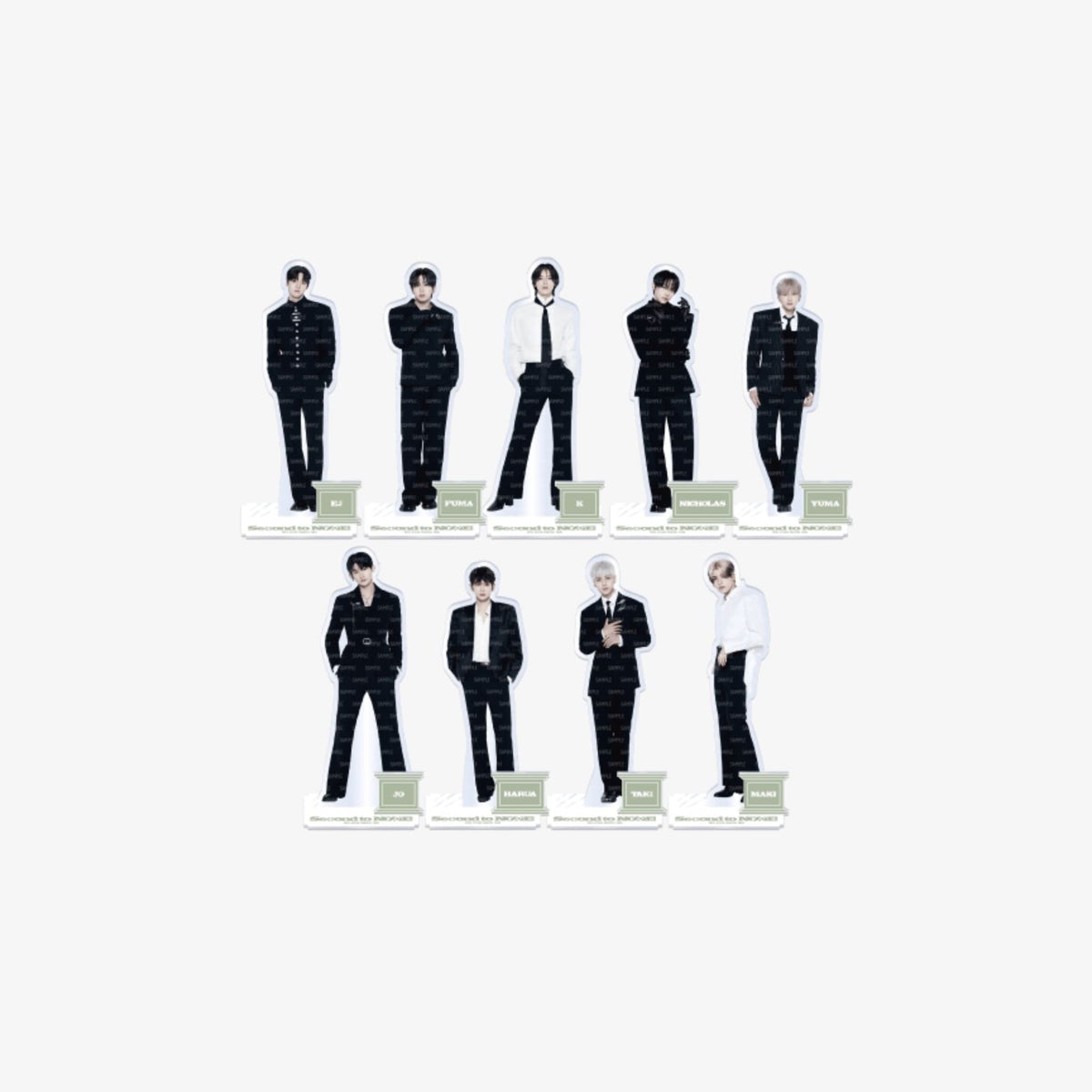 &TEAM - CONCERT TOUR SECOND TO NONE OFFICIAL MERCH ACRYLIC STAND
