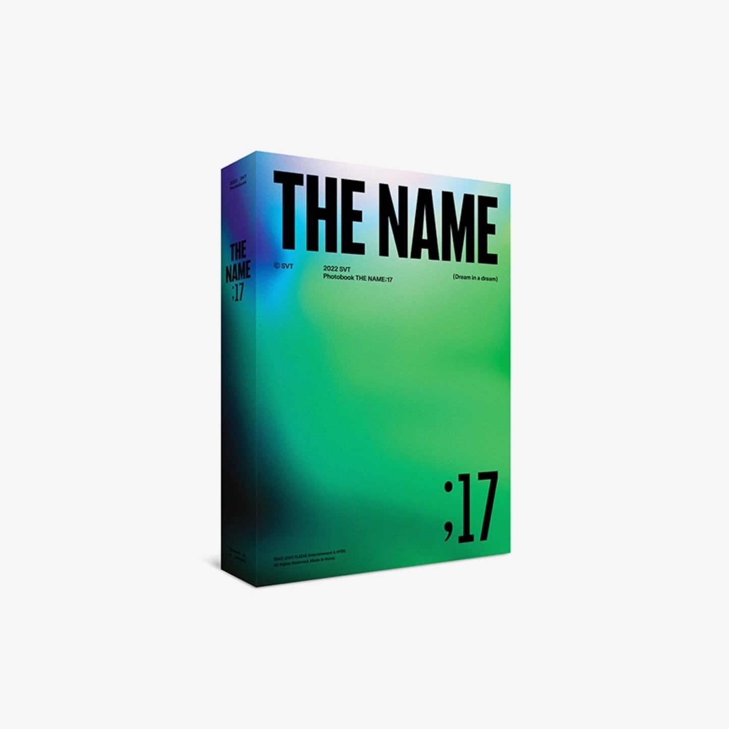 SEVENTEEN - 2022 SVT PHOTOBOOK THE NAME;17