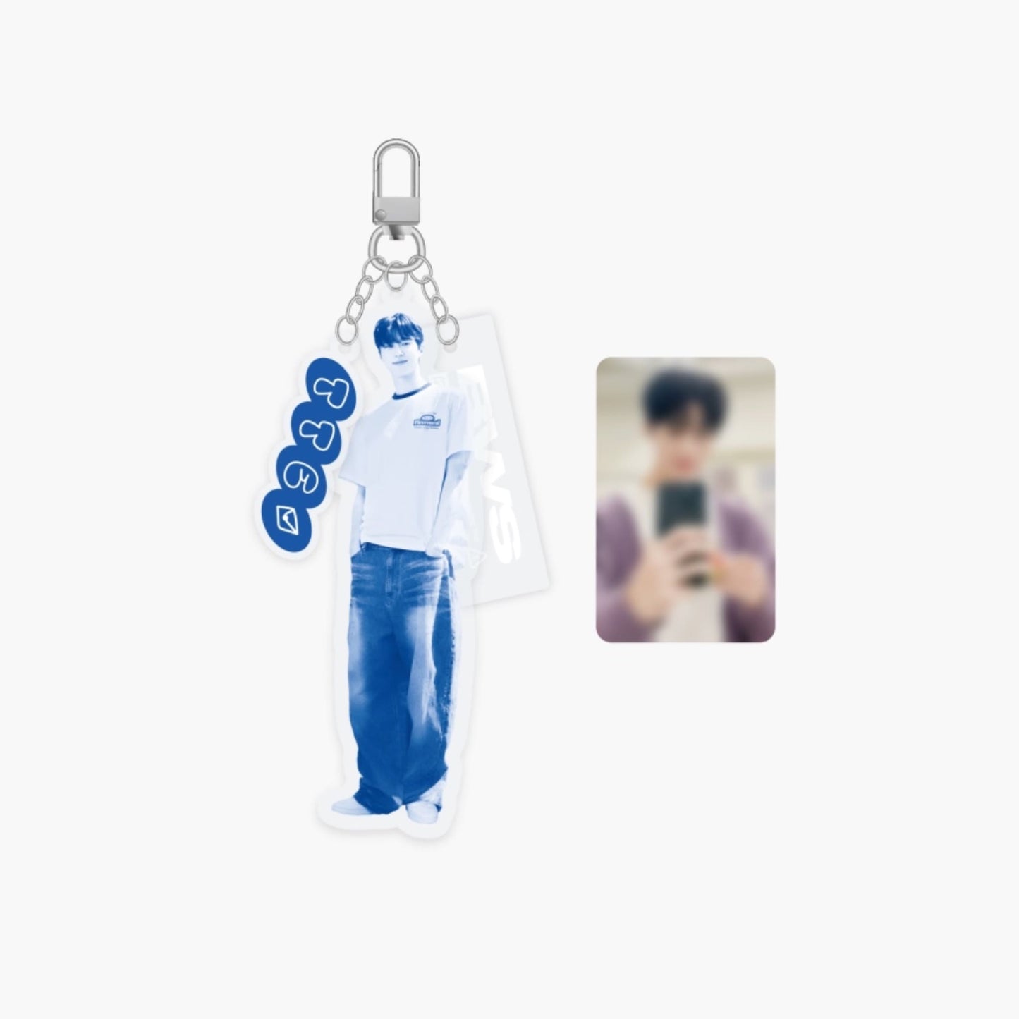 BYEON WOO SEOK - SUMMER LETTER OFFICIAL MERCH ACRYLIC KEYRING