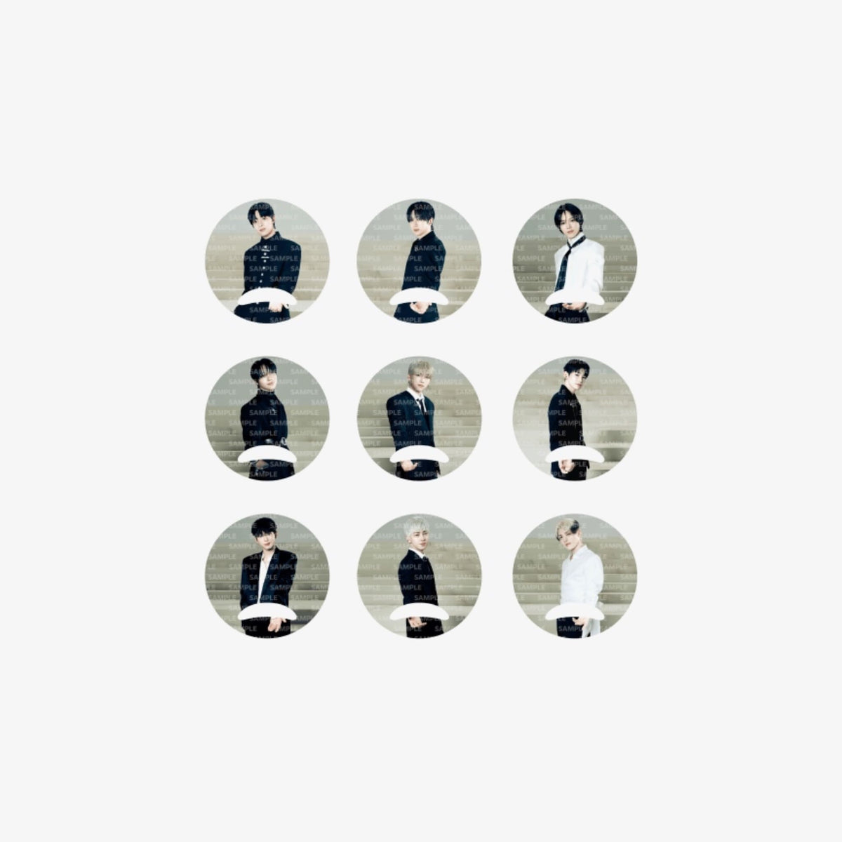 &TEAM - CONCERT TOUR SECOND TO NONE OFFICIAL MERCH LINK PAPER FAN