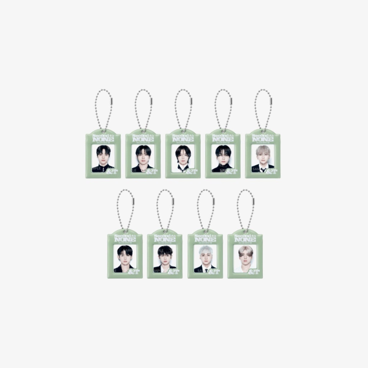 &TEAM - CONCERT TOUR SECOND TO NONE OFFICIAL MERCH MINI PHOTO KEYRING