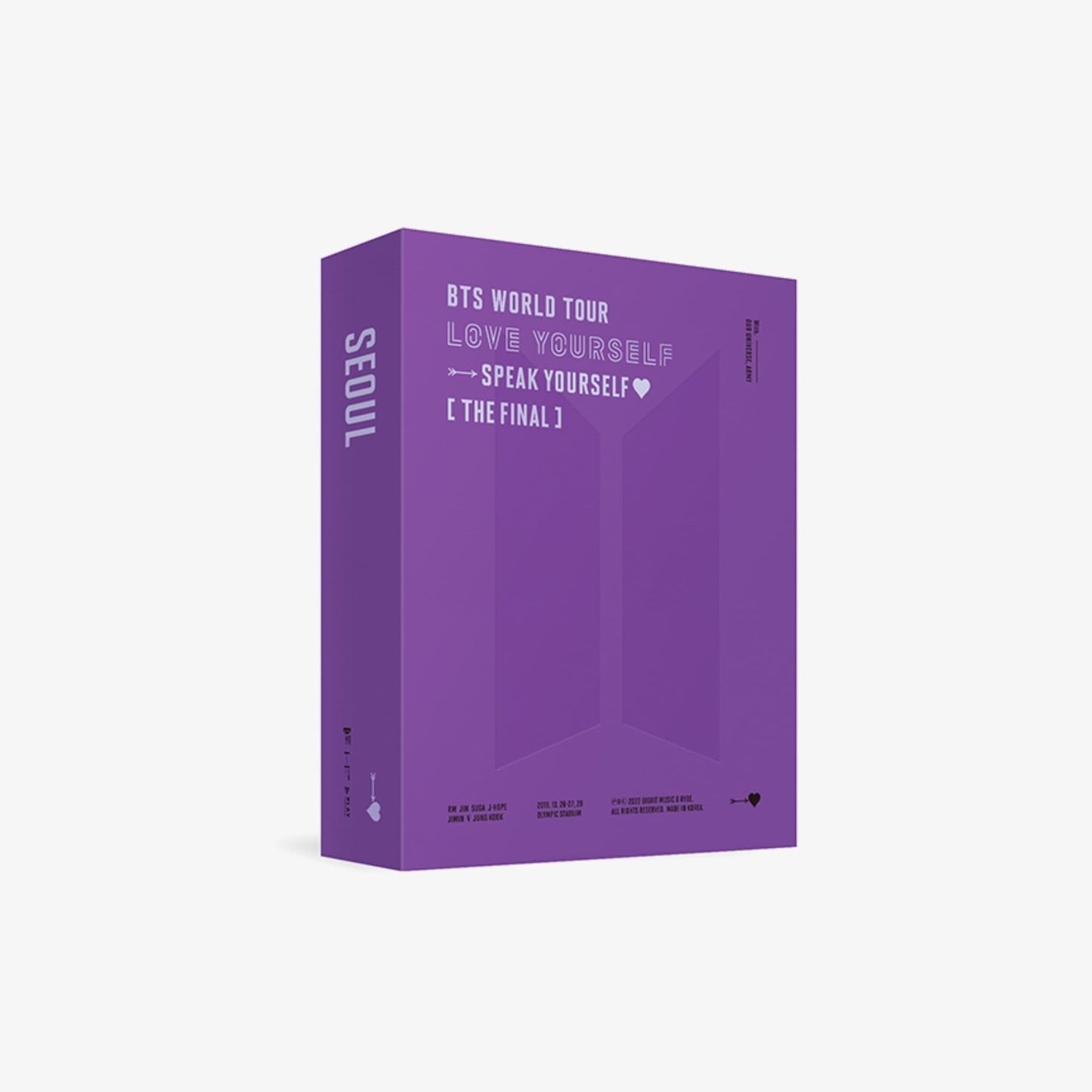 BTS - WORLD TOUR LOVE YOURSELF : SPEAK YOURSELF THE FINAL DIGITAL CODE