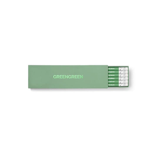 CORTIS - GREENGREEN OFFICIAL MERCH MESSAGE PENCIL SET