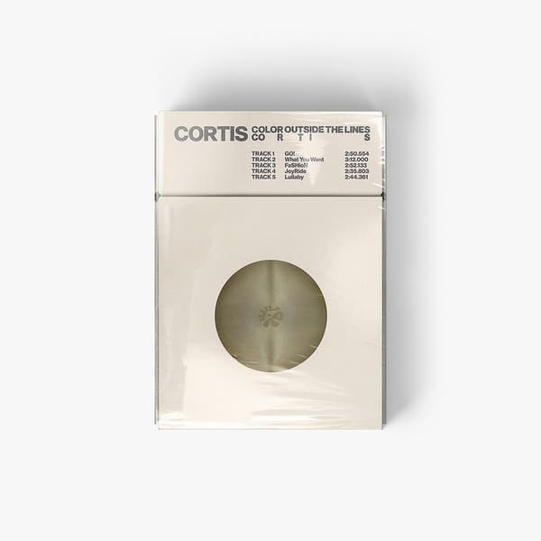 CORTIS 1st EP [COLOR OUTSIDE THE LINES] (Singing Bowl ver.) with Singing Bowl, CD-R, Photocard.