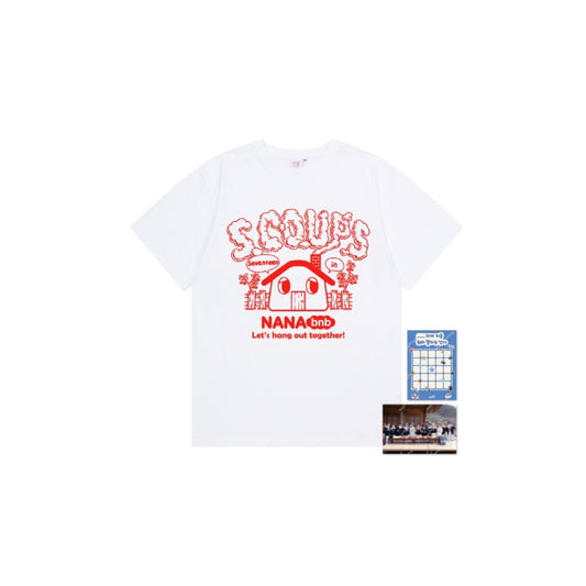 SEVENTEEN - NANA BNB WITH SEVENTEEN OFFICIAL MERCH T-SHIRT S.COUPS