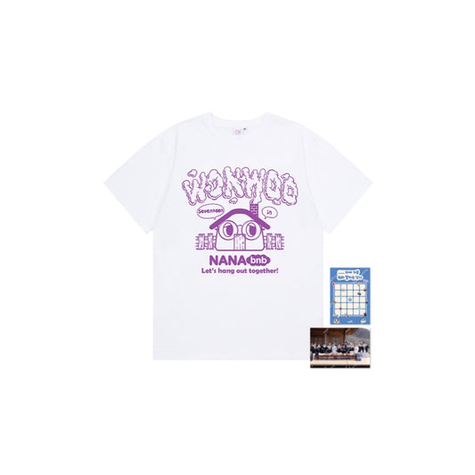 SEVENTEEN - NANA BNB WITH SEVENTEEN OFFICIAL MERCH T-SHIRT WONWOO