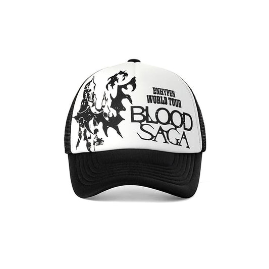 ENHYPEN - WORLD TOUR BLOOD SAGA OFFICIAL MERCH TRUCKER CAP