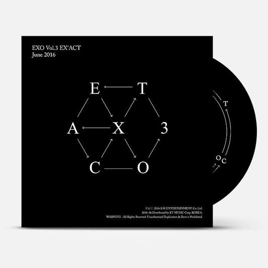 EXO - 3RD FULL ALBUM EX'ACT (CHINESE VER.)