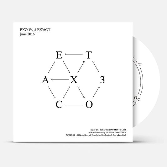 EXO - 3RD FULL ALBUM EX'ACT (KOREAN VER.)