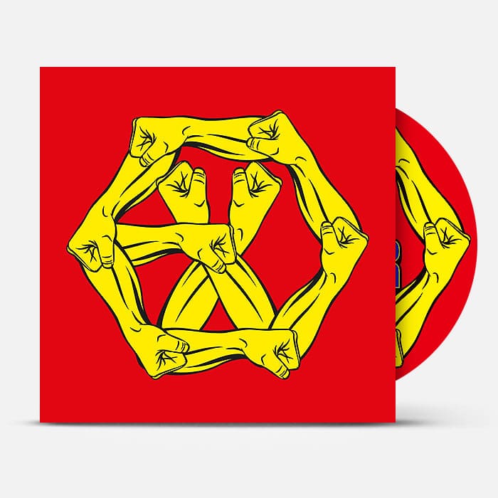 EXO - 4TH FULL ALBUM REPACKAGE THE WAR THE POWER OF MUSIC (CHINESE VER.)