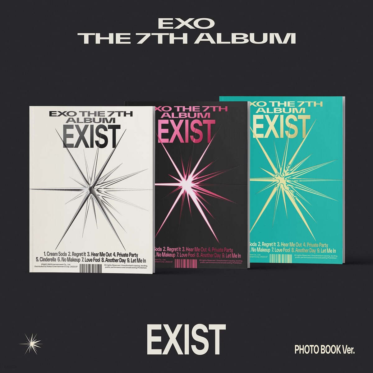 EXO - 7TH FULL ALBUM EXIST (PHOTO BOOK VER.)