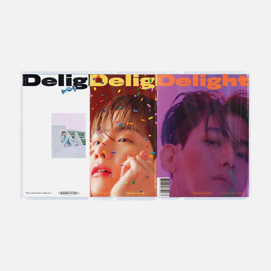 EXO BAEKHYUN - 2ND MINI ALBUM DELIGHT