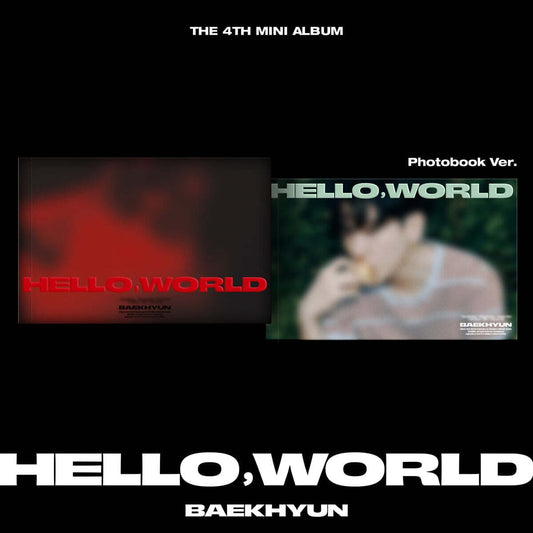 EXO BAEKHYUN - 4TH MINI ALBUM HELLO, WORLD (PHOTO BOOK VER.)