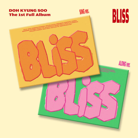 EXO D.O. - 1ST FULL ALBUM BLISS