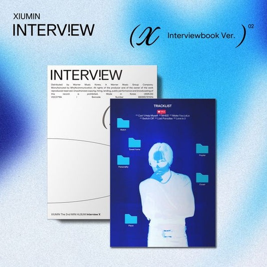 EXO XIUMIN - 2ND MINI ALBUM INTERVIEW X (INTERVIEWBOOK VER.)
