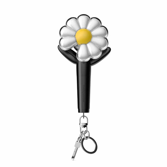 G-DRAGON Official Mini Light Stick Keyring (Black ver.) with QSG.
