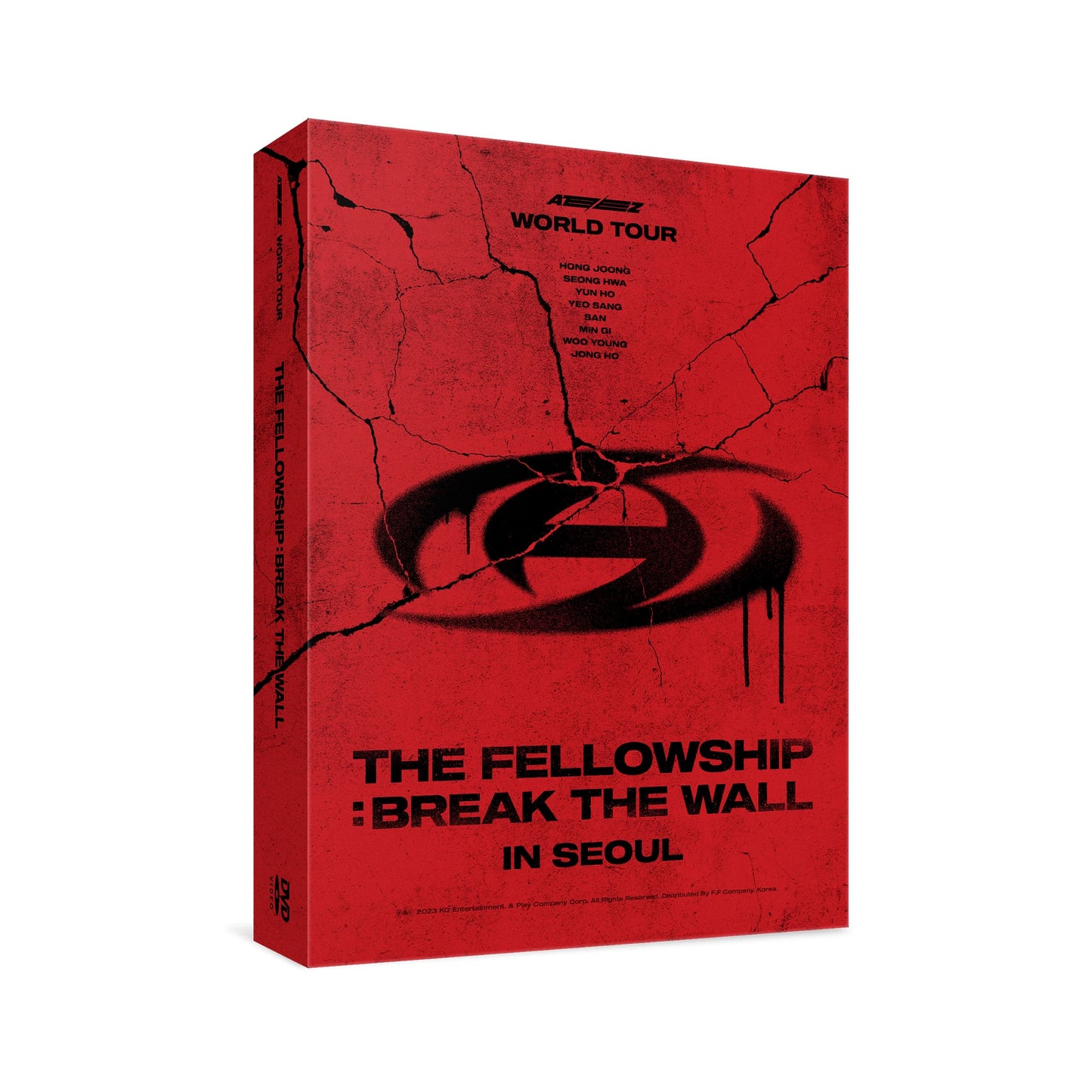 ATEEZ - WORLD TOUR THE FELLOWSHIP : BREAK THE WALL IN SEOUL DVD