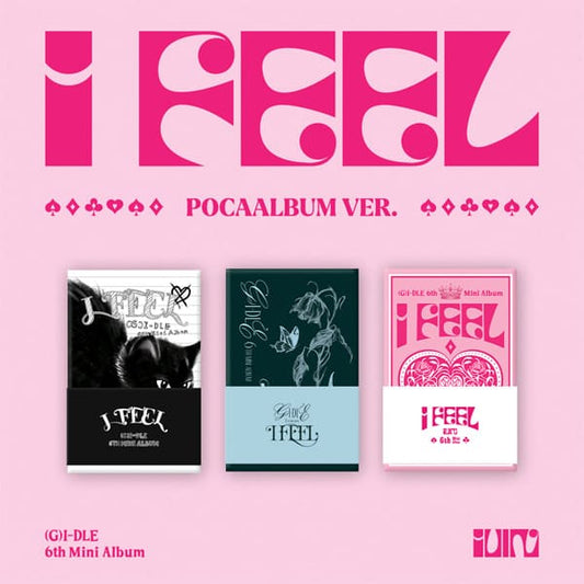 I-DLE - 6TH MINI ALBUM I FEEL (POCAALBUM VER.)