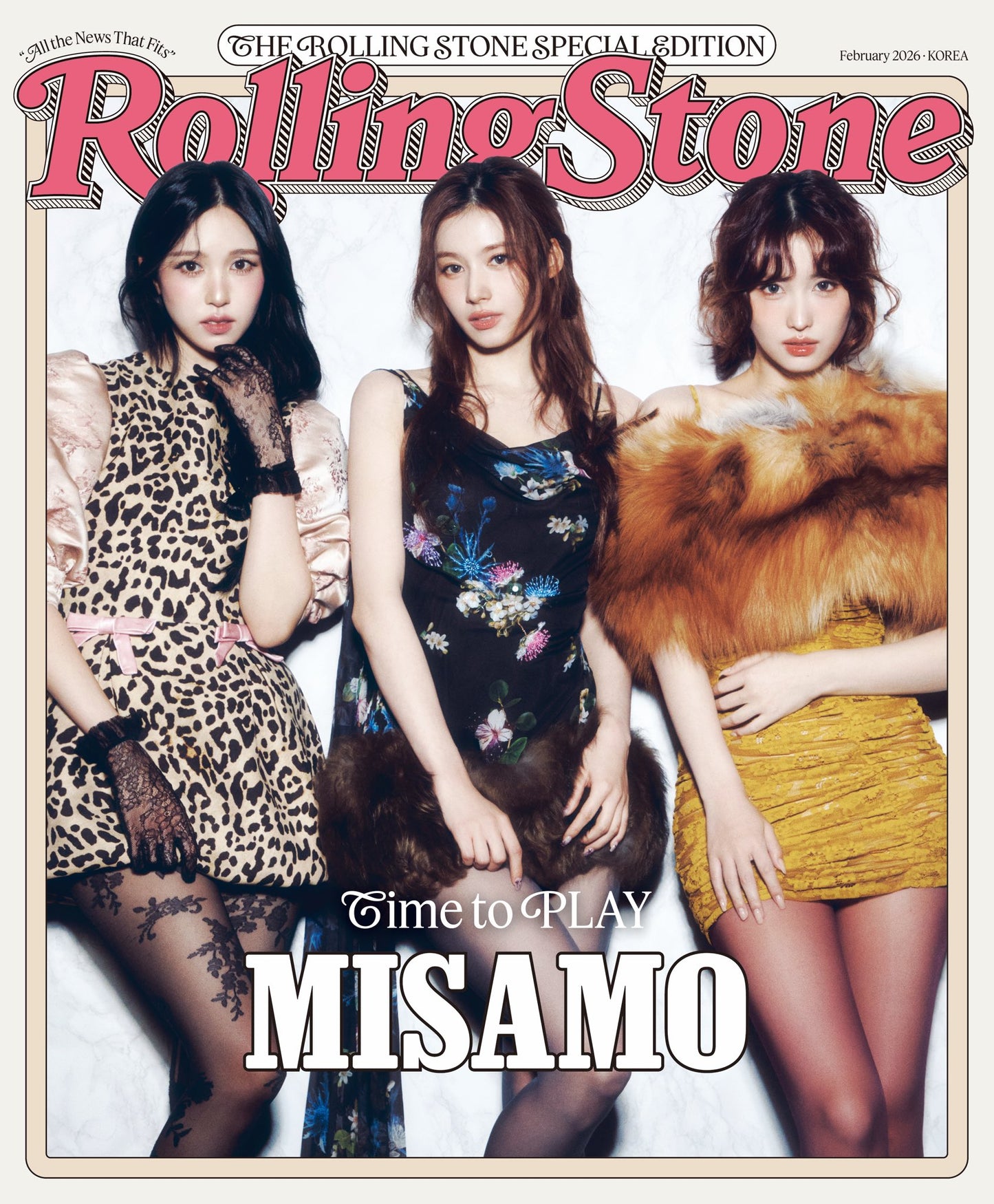 TWICE - ROLLING STONE KOREA MAGAZINE 2026 VOL.4 SPECIAL EDITION A TYPE (MISAMO COVER)