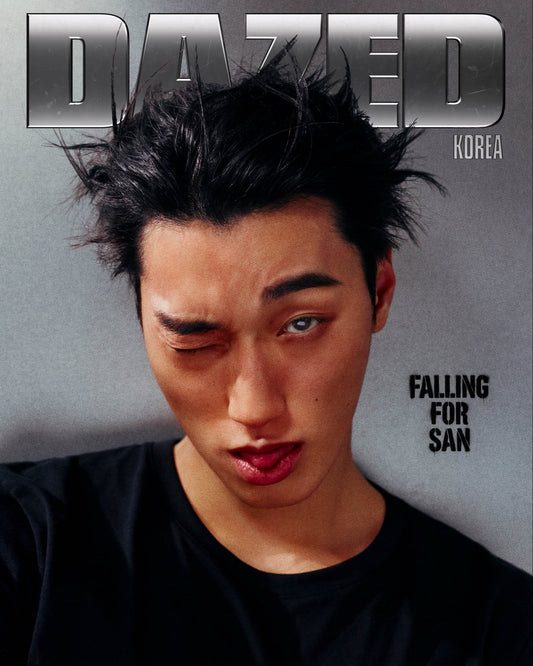 ATEEZ SAN - DAZED KOREA MAGAZINE 2026 FALL EDITION A TYPE (SAN COVER)