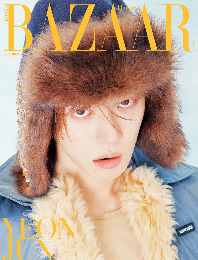 TXT YEONJUN - HAPER'S BAZAAR KOREA MAGAZINE 2026 OCTOBER ISSUE A TYPE (YEONJUN COVER)