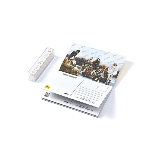 ILLIT - MAMIHLAPINATAPAI OFFICIAL MERCH STAMP & POSTCARD SET